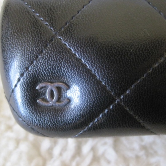 Authentic Chanel Quilted Hardshell Eyeglass Case - Picture 3 of 7